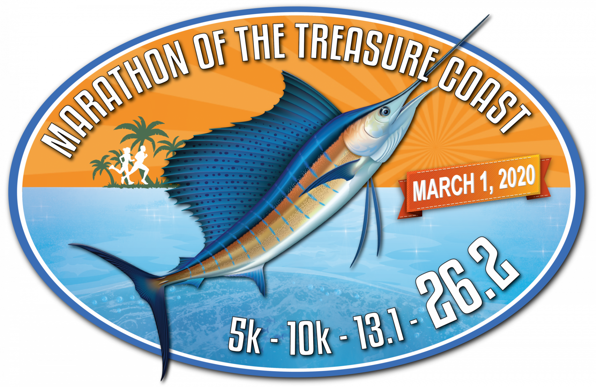 Marathon of the Treasure Coast on March 1, 2020 -- Stuart FL